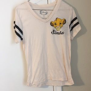Simba Disney cream tee